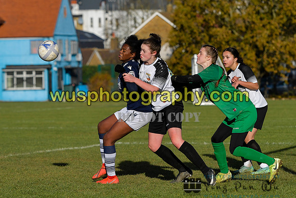 20211204-113940 Millwall Lionesses U16 v London Bees Academy U16