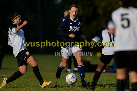 20211204-114043 Millwall Lionesses U16 v London Bees Academy U16