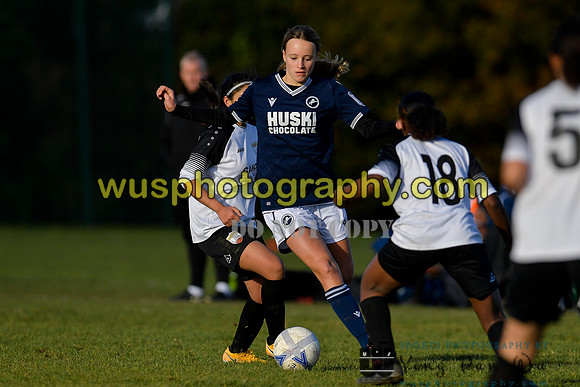 20211204-114044 Millwall Lionesses U16 v London Bees Academy U16