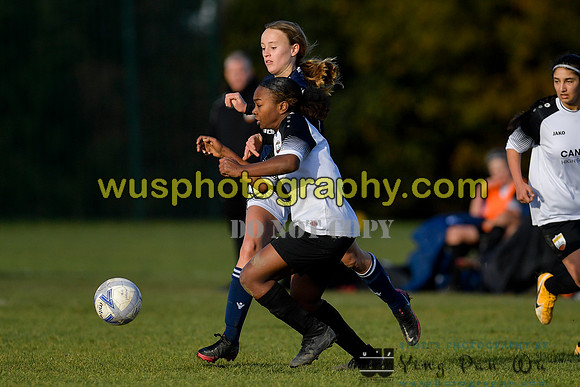 20211204-114044A Millwall Lionesses U16 v London Bees Academy U16