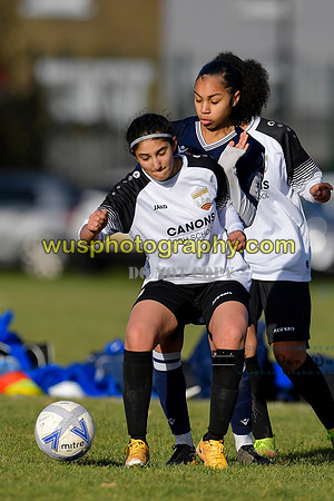 20211204-114802 Millwall Lionesses U16 v London Bees Academy U16