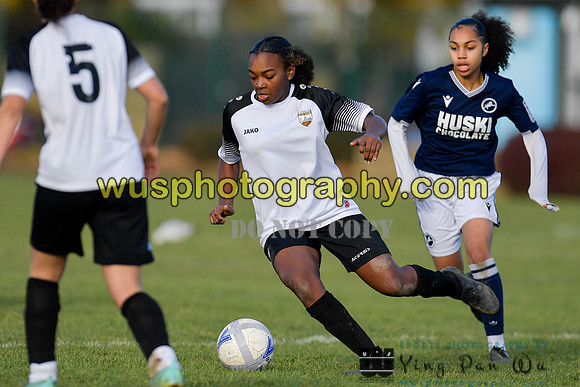 20211204-115157 Millwall Lionesses U16 v London Bees Academy U16