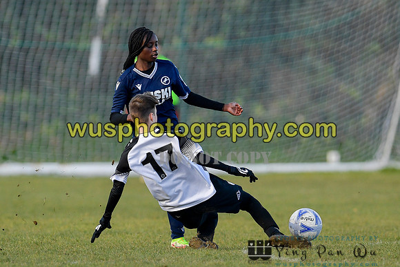 20211204-115352 Millwall Lionesses U16 v London Bees Academy U16