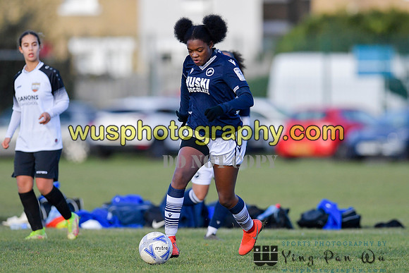 20211204-115630 Millwall Lionesses U16 v London Bees Academy U16