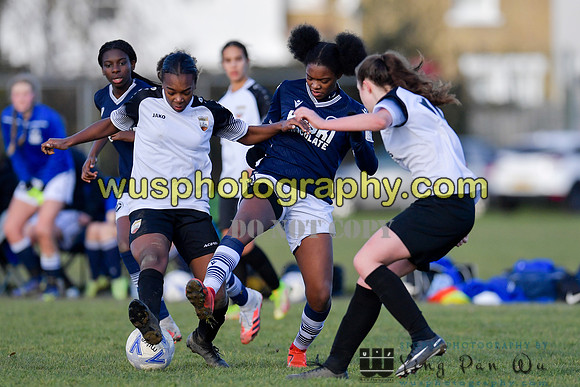 20211204-115631 Millwall Lionesses U16 v London Bees Academy U16