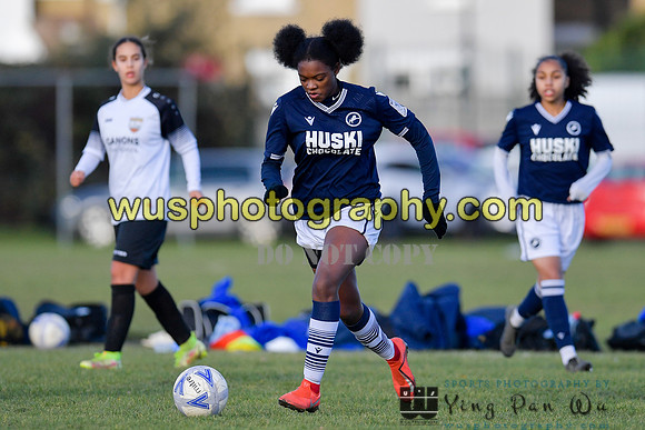 20211204-115630A Millwall Lionesses U16 v London Bees Academy U16