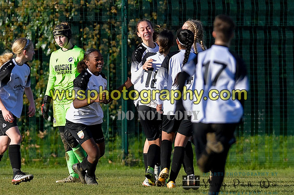 20211204-115706C Millwall Lionesses U16 v London Bees Academy U16