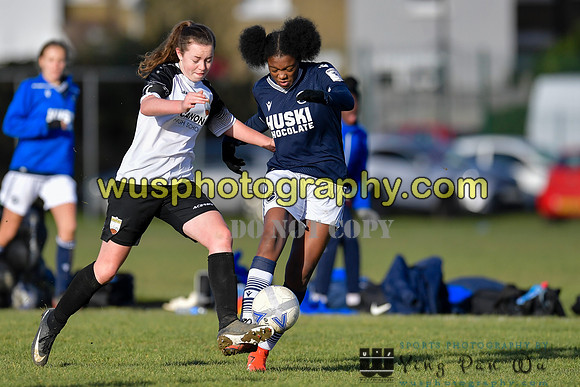 20211204-120122C Millwall Lionesses U16 v London Bees Academy U16