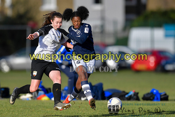 20211204-120122D Millwall Lionesses U16 v London Bees Academy U16