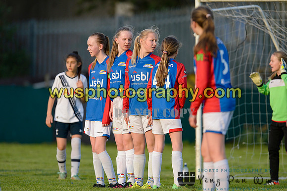 20160505-192651 Tottenham Hotspur Girls U12 and U13 v Årvoll IL Girls U12 and U13
