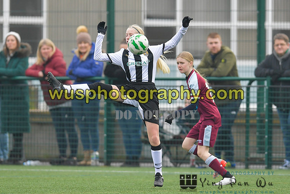 20220115-130817 West Ham United Academy Girls U14 v Notts County FC Girls U14