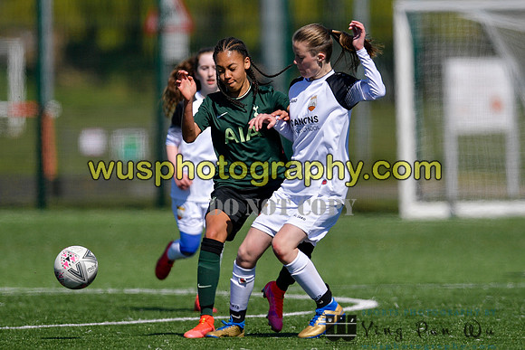 20210417-130914A London Bees Academy U14 v Tottenham Hotspur Women FC JTP U14