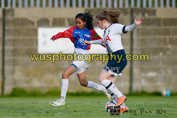 20160505-190646 Tottenham Hotspur Girls U12 and U13 v Årvoll IL Girls U12 and U13