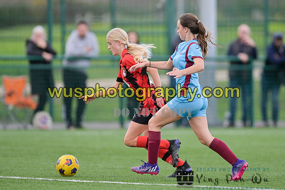 20221022-142842D West Ham United Performance Girls U16 v AFC Bournemouth Girls U16