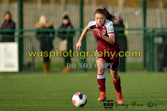 20211211-105123 West Ham United Academy Girls U16 v London Bees Academy U16