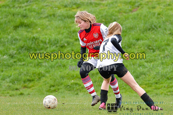 20220305-134554A London Bees Academy U14 v Arsenal FC Girls U13
