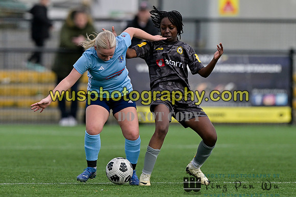 20250316-154014A Cray Wanderers Youth FC Girls U15 v Hashtag United Girls U15