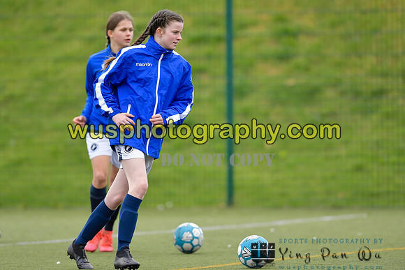 20210403-142141 London Bees Academy U14 v Millwall Lionesses Girls U14