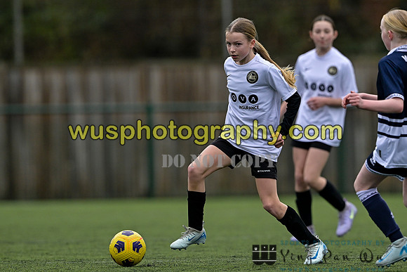 20250222-105153 Millwall Lionesses U12 v New Level Soccer Girls U12