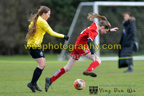 20220312-122539A Watford Ladies FC U14 Warriors v Welling United Girls U14