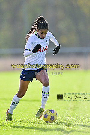 20221119-103030A Tottenham Hotspur Women FC Academy U15 v West Ham United Academy Girls U15