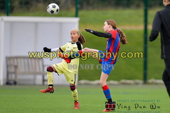 20220122-141115 Crystal Palace FC Girls U12 v Arsenal FC Girls U12