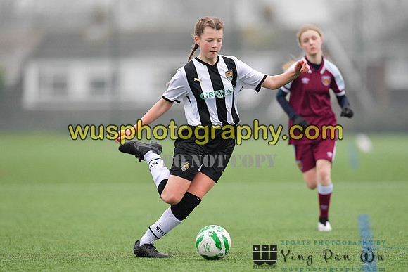 20220115-140349E West Ham United Academy Girls U14 v Notts County FC Girls U14