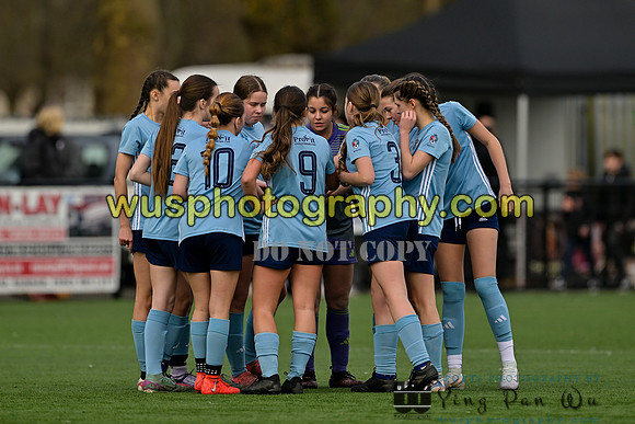 20250316-161235 Cray Wanderers Youth FC Girls U15 v Hashtag United Girls U15