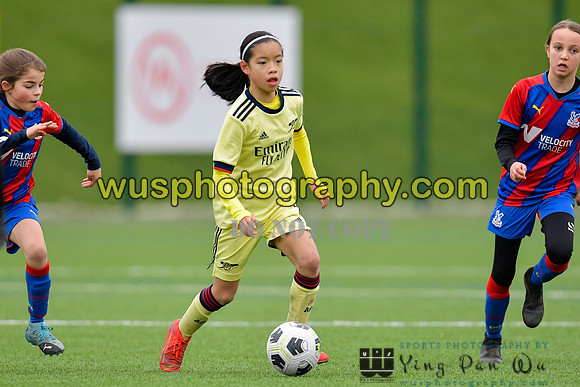 20220122-142926 Crystal Palace FC Girls U12 v Arsenal FC Girls U12