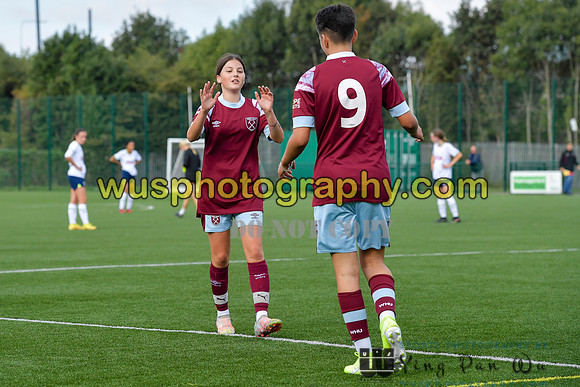 20220924-104145 West Ham United Academy Girls U15 v Tottenham Hotspur Women FC Academy U15