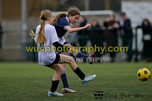 20250222-110418 Millwall Lionesses U12 v New Level Soccer Girls U12