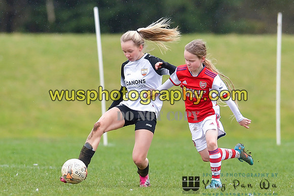20220305-140716 London Bees Academy U14 v Arsenal FC Girls U13