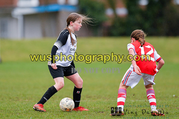 20220305-141304 London Bees Academy U14 v Arsenal FC Girls U13