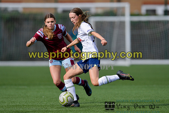 20220924-103347A West Ham United Academy Girls U15 v Tottenham Hotspur Women FC Academy U15