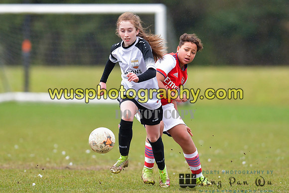 20220305-140226 London Bees Academy U14 v Arsenal FC Girls U13