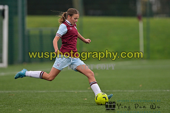 20241130-100827 West Ham United Warriors Girls U14 v Fareham Town Youth FC Girls U14