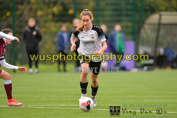 20211211-114154 West Ham United Academy Girls U16 v London Bees Academy U16