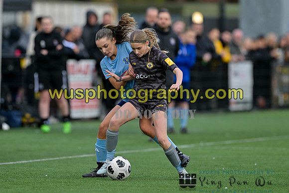 20250316-153054B Cray Wanderers Youth FC Girls U15 v Hashtag United Girls U15