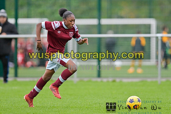 20221119-113513B Tottenham Hotspur Women FC Academy U15 v West Ham United Academy Girls U15