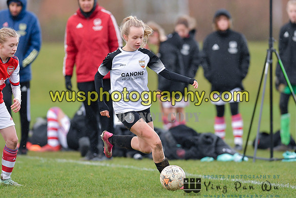 20220305-135945E London Bees Academy U14 v Arsenal FC Girls U13