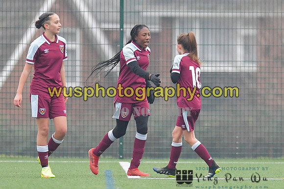 20220115-140221 West Ham United Academy Girls U14 v Notts County FC Girls U14