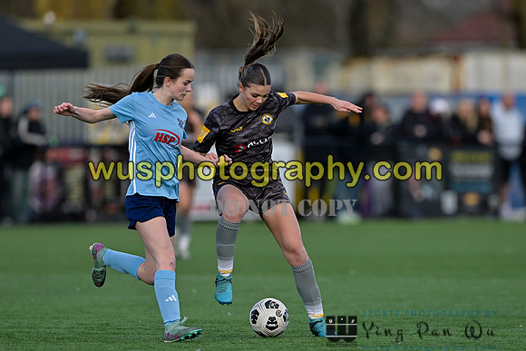 20250316-162443A Cray Wanderers Youth FC Girls U15 v Hashtag United Girls U15