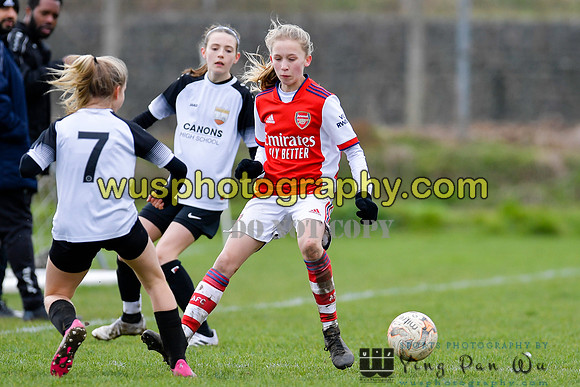 20220305-133419 London Bees Academy U14 v Arsenal FC Girls U13