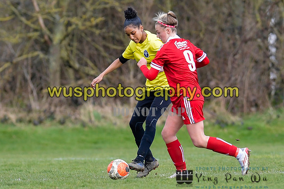 20220312-125727 Watford Ladies FC U14 Warriors v Welling United Girls U14