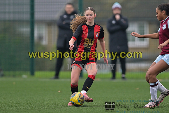 20241130-121433 West Ham United Warriors Girls U16 v AFC Bournemouth Girls Academy U16