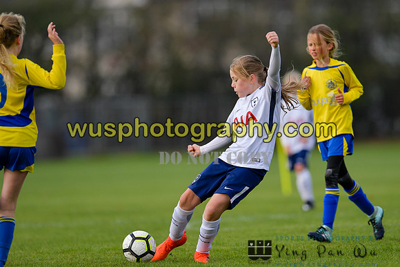 20171028-104255-5 Tottenham Hotspur Girls U11 v St Albans City Youth Girls U11 South