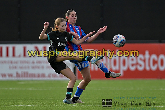 20241113-133356B Crystal Palace FC Women PGA U21 v Liverpool FC Women PGA U21