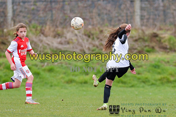 20220305-135112 London Bees Academy U14 v Arsenal FC Girls U13