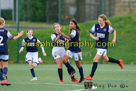 20201031-150429A London Bees Academy U14 v Millwall Lionesses Girls U14