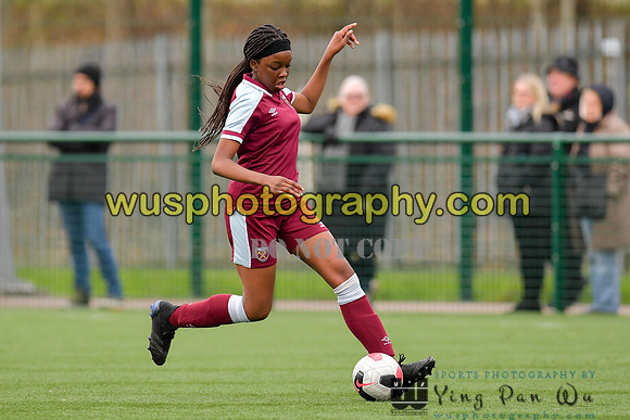 20211211-120827 West Ham United Academy Girls U16 v London Bees Academy U16